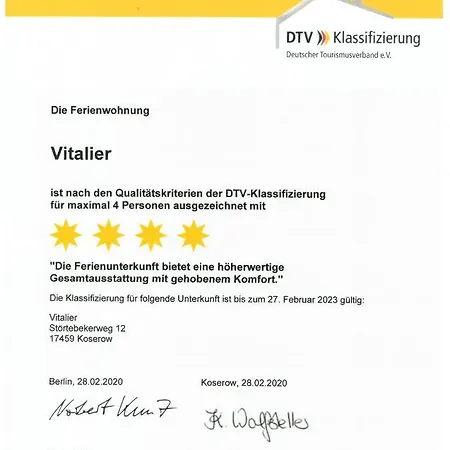 Apartment Ferienwohnung Koserow